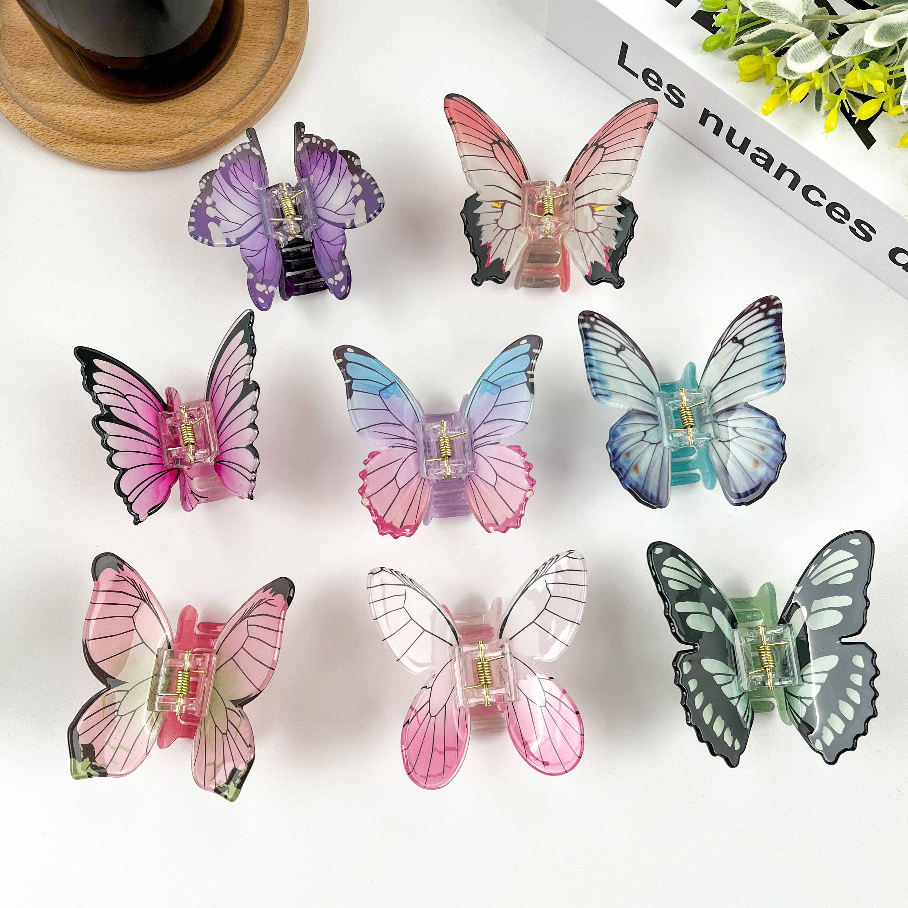 TheDivaSoap - Wholesale Hair Clip - Women's - Colorful Butterfly Hair Clip10