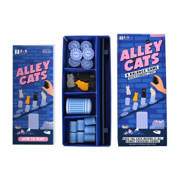 Gift Republic – wholesale Stacking game – Alley Cats Game