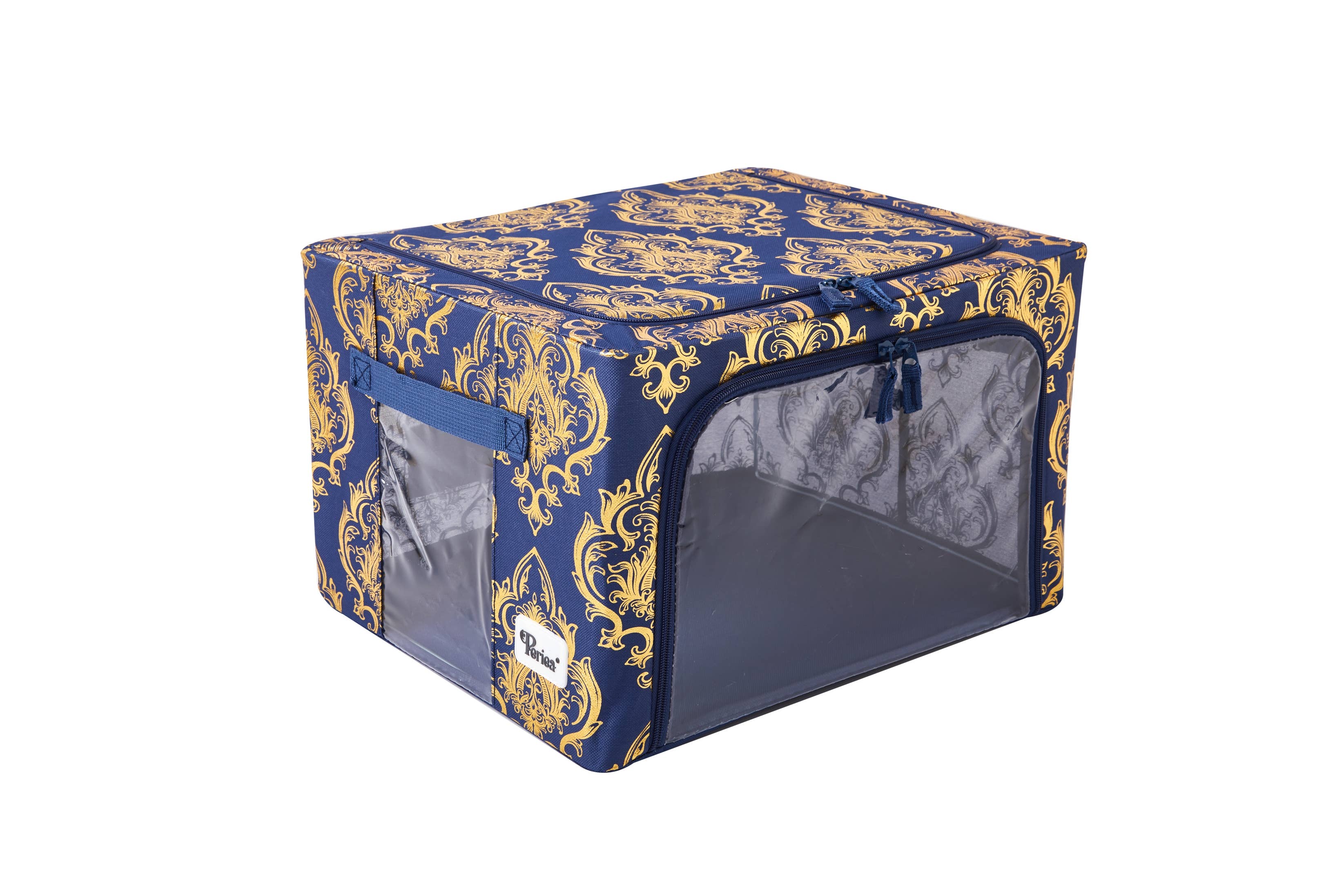 Periea - Vente Bacs de rangement - Periea Beau – Bac de rangement pliable avec structure métallique33