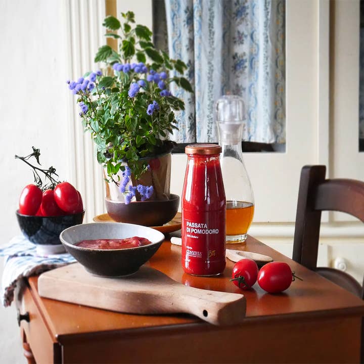 CONVIVIA for italian food lovers – wholesale Pastasås – Ekologisk tomatpuré 420g