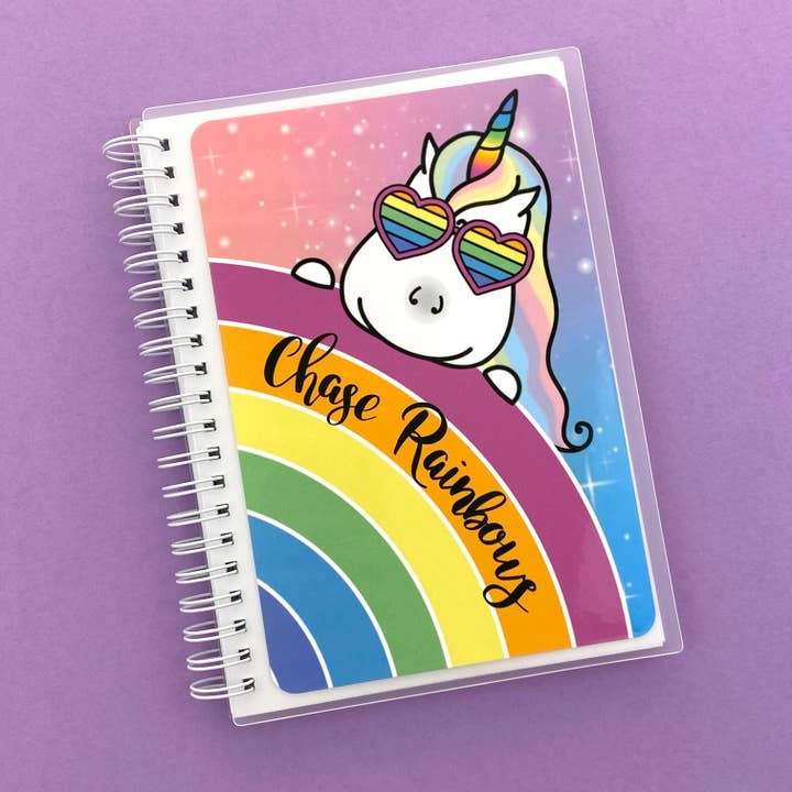 Star's Rainbow Reusable Sticker Book for wholesale by Shine Sticker Studio