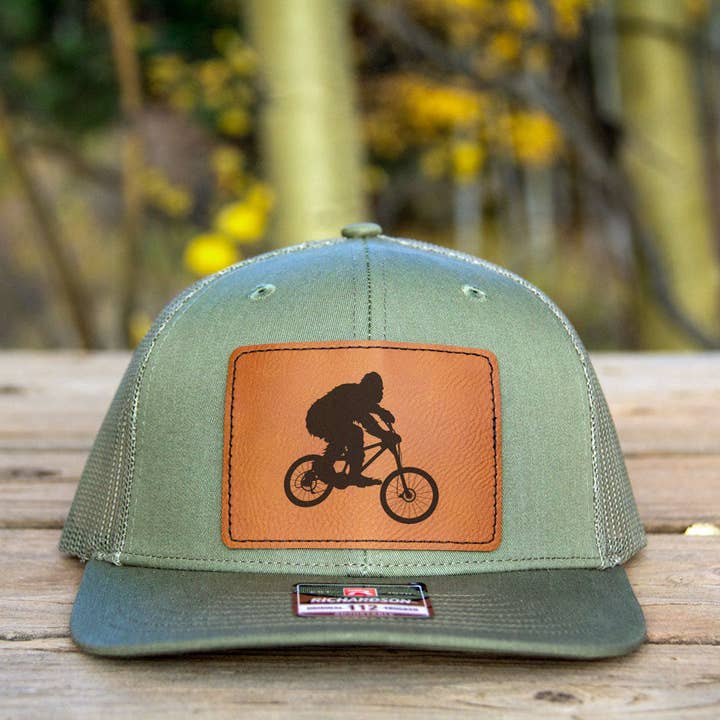 Sasquatch Mountain Bike Hat, Bigfoot, Snapback, Richardson for wholesale by Hinterland Outdoors