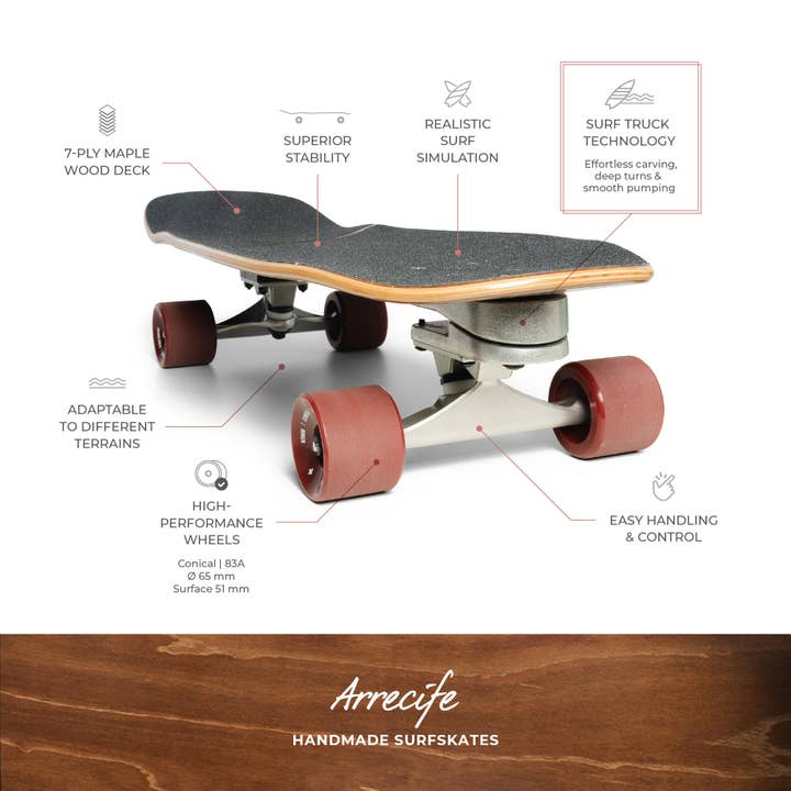 Indicom Brands - Vente Accessoires de sport - Arrecife Noir / Marron6