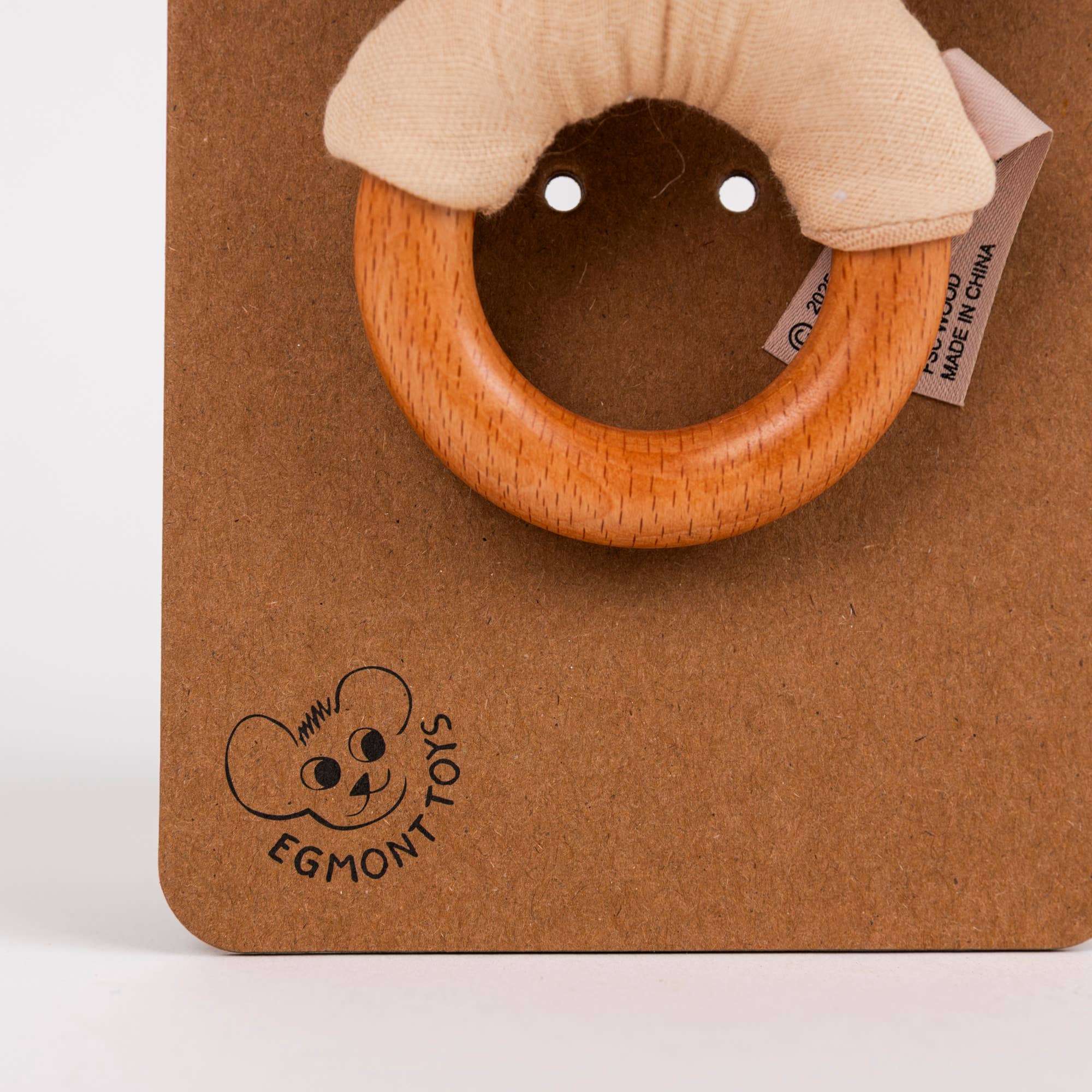 Egmont - Wholesale Handheld Rattle - Baby - Marcel Bear Wood Rattle4