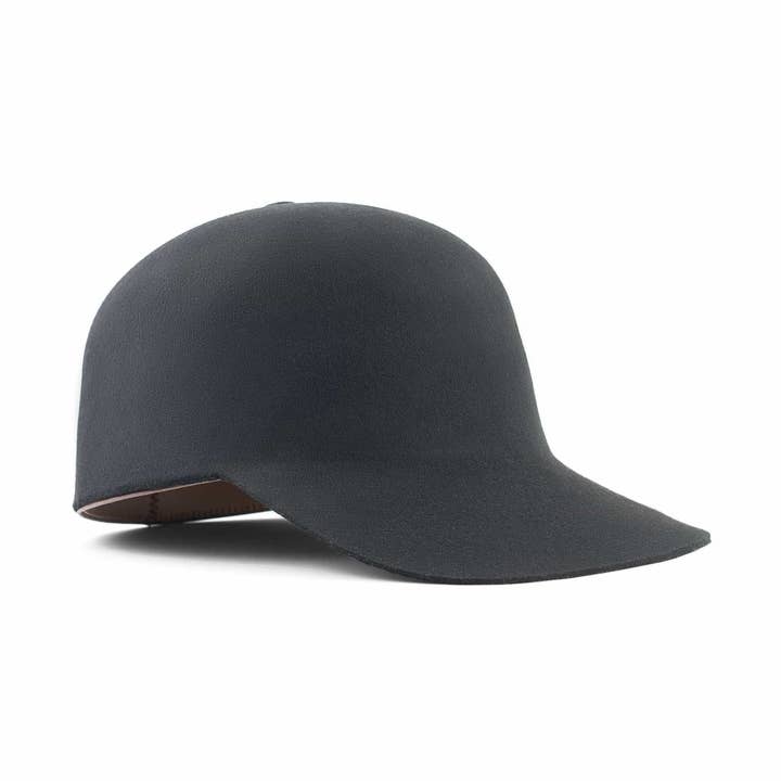 Wool Organic Cap - Black for wholesale by P´OOK Hats