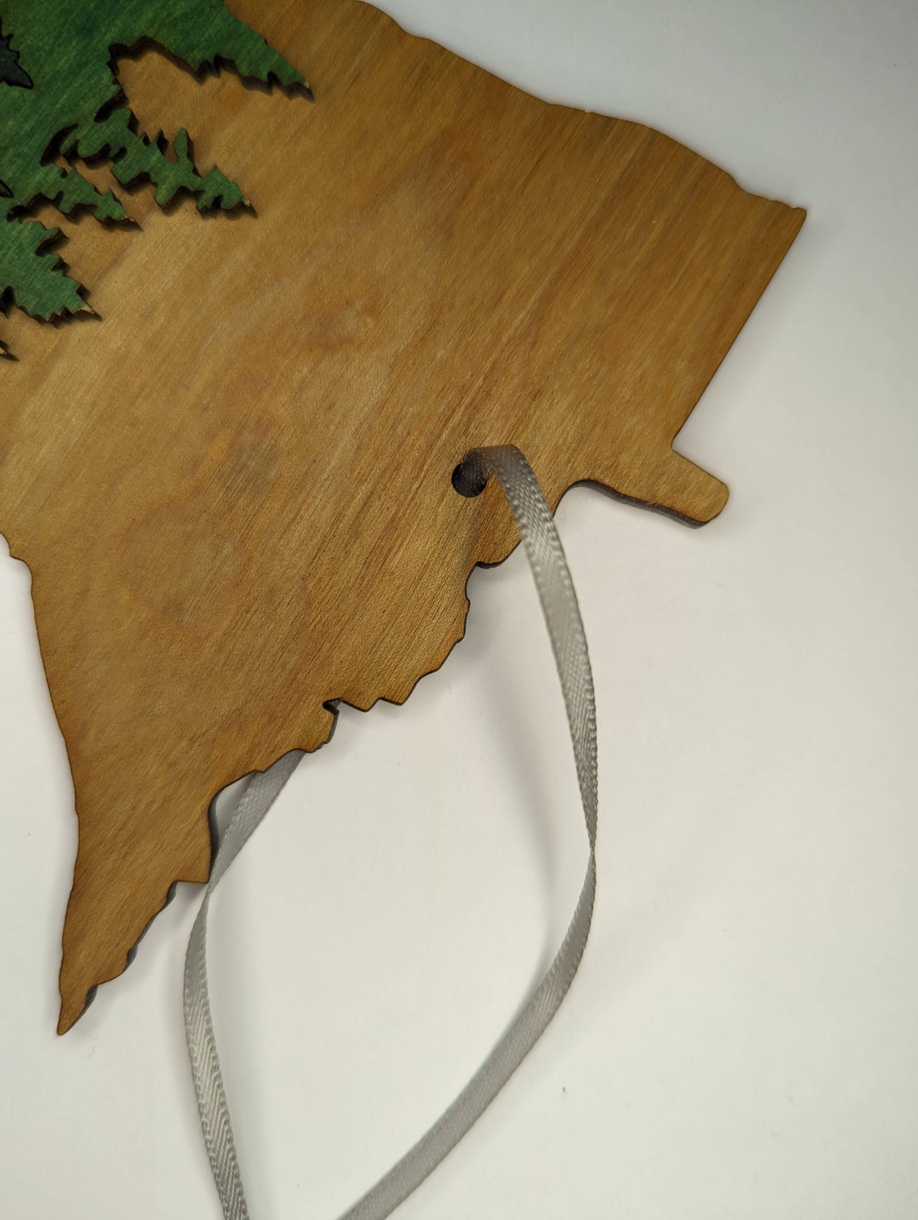 Knit and Nailed - Wholesale Ornament - Minnesota Wood Ornament Art 5" varieties7