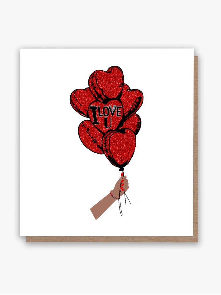 I Love You Card (From Her, Lighter Skin tone) ❤️ for wholesale by All Shades