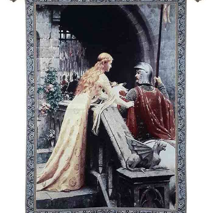 E Leighton Godspeed - Wall Hanging 98cm x 138cm (70 rod) for wholesale by Signare Tapestry