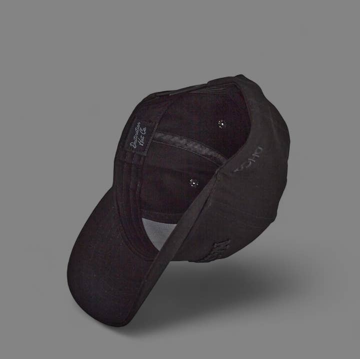 Destination Hat Co. - Wholesale Trucker Hat - Unisex - The "Nashville" Blackout Hat1