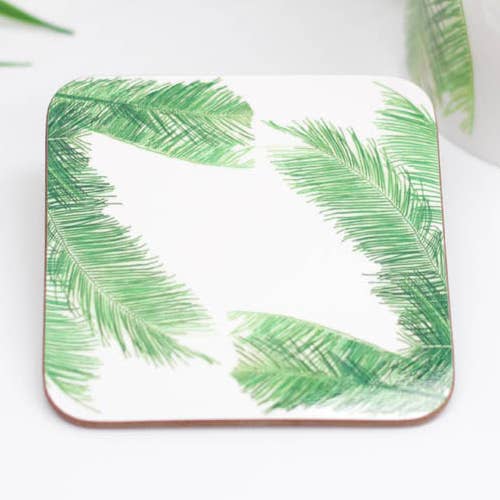 Dessous de Verre en Feuille de Palmier - Collection Tropicale pour la vente par Rolfe and Wills