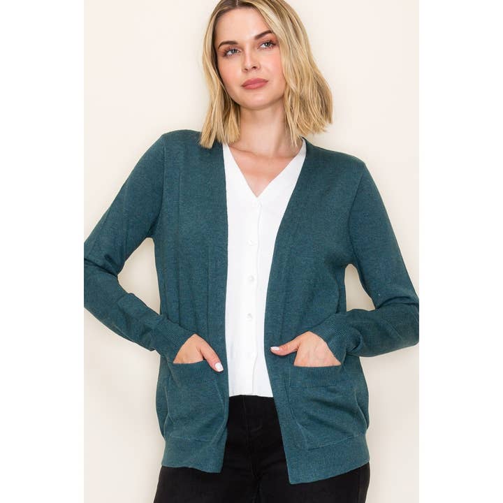 STACCATO - Vendita all'ingrosso Cardigan - Donna - CARDIGAN MAGLIONE SCOLLO A V 2FER
