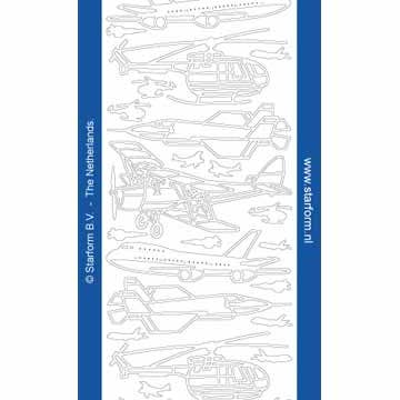 Ecstasy Crafts Distributing - Wholesale Sticker - Deco Stickers - Aircraft