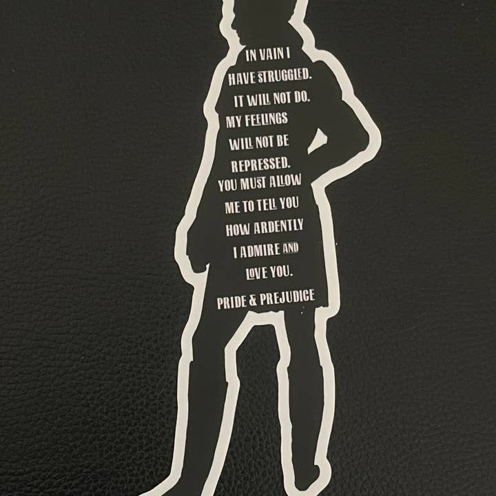 Autocollant de 7 pouces sur le thème « How Arently » d'Austen pour la vente par Greetings From Hospitality Lane