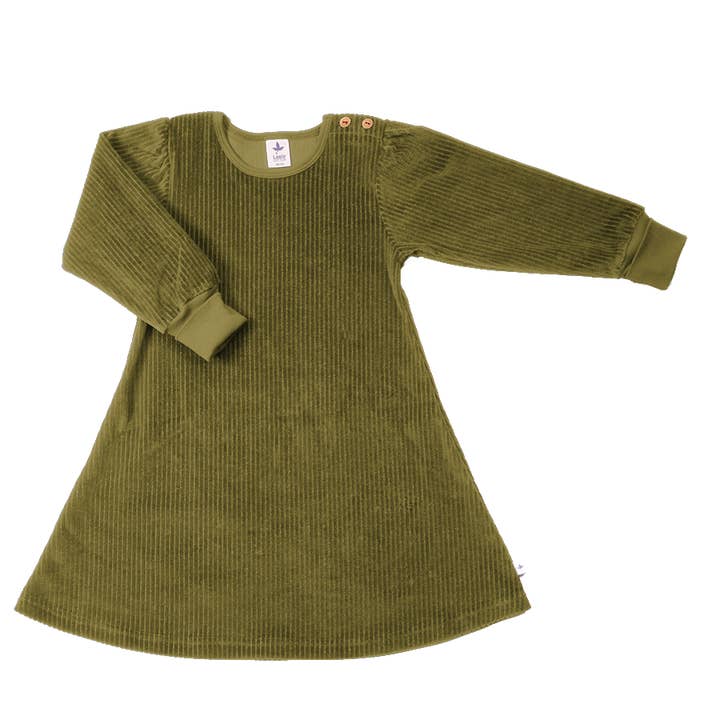 2624 OL | Snoerjurk - Olijfgroen voor wholesale door Leela Cotton