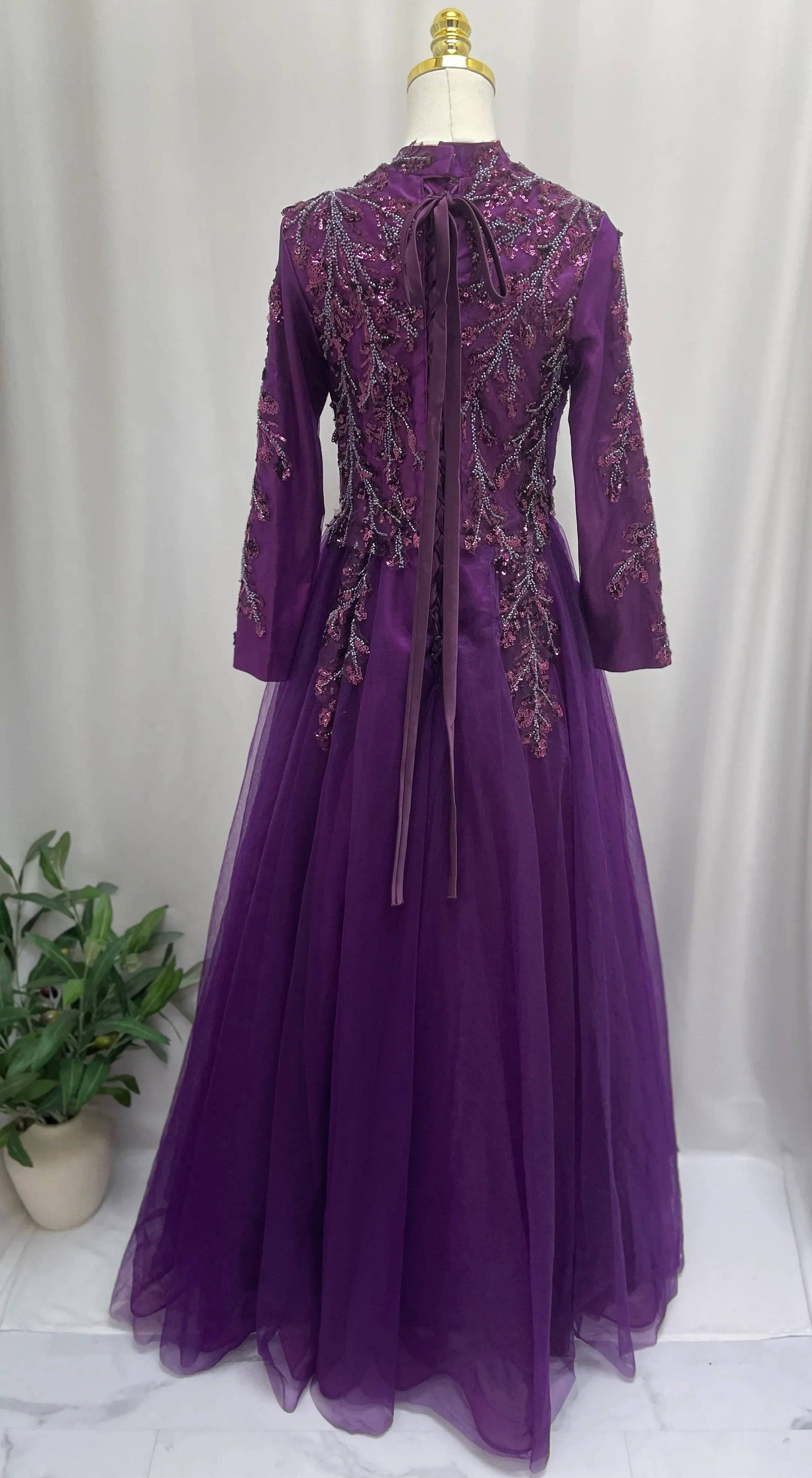 Palestinian Elegance - Wholesale Dress - Women's - Dew Branches Gown12