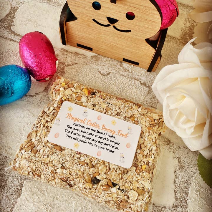 The Funky Deer - Wholesale Easter Card - Magical Easter Bunny Food