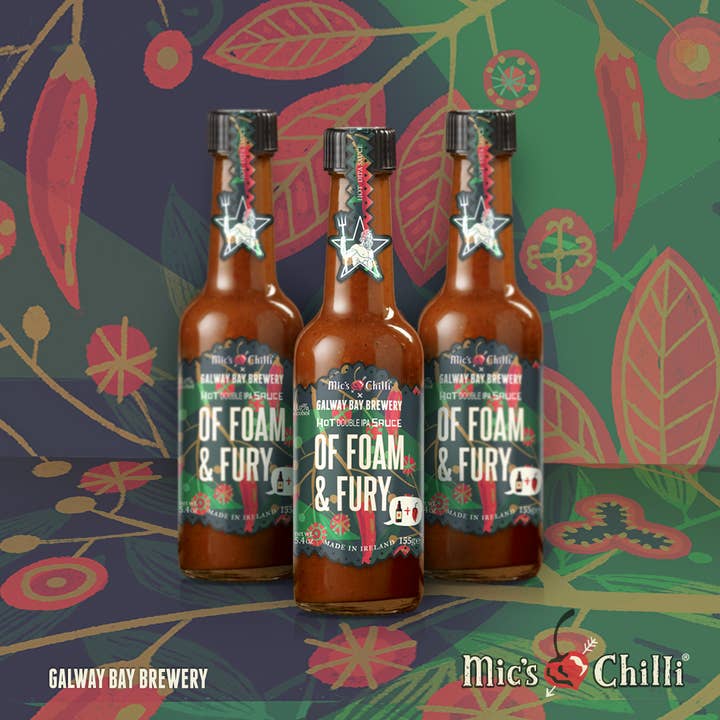 Of Foam and Fury Sauce for wholesale by Mic's Chilli