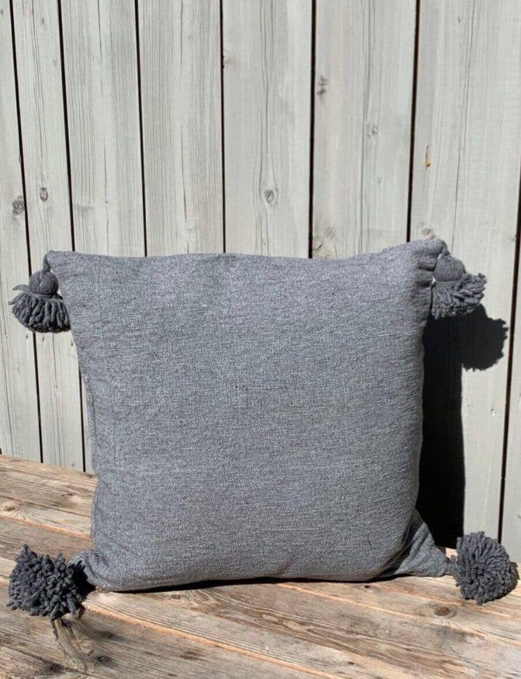 marrakeshop – wholesale Throw pillow cover – Moroccan Pillow Cushion With Pom Pom Tassel22