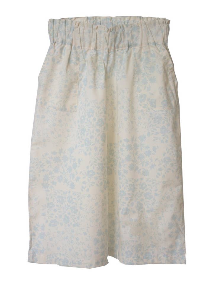 Anna Culotte - Bloemen Blauw voor wholesale door M.R BRAVO