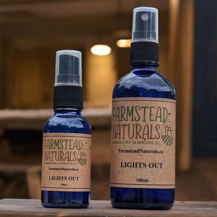 Farmstead Naturals - Wholesale Essential Oil - Lights Out - Essential oil Spray - Farmstead Naturals
