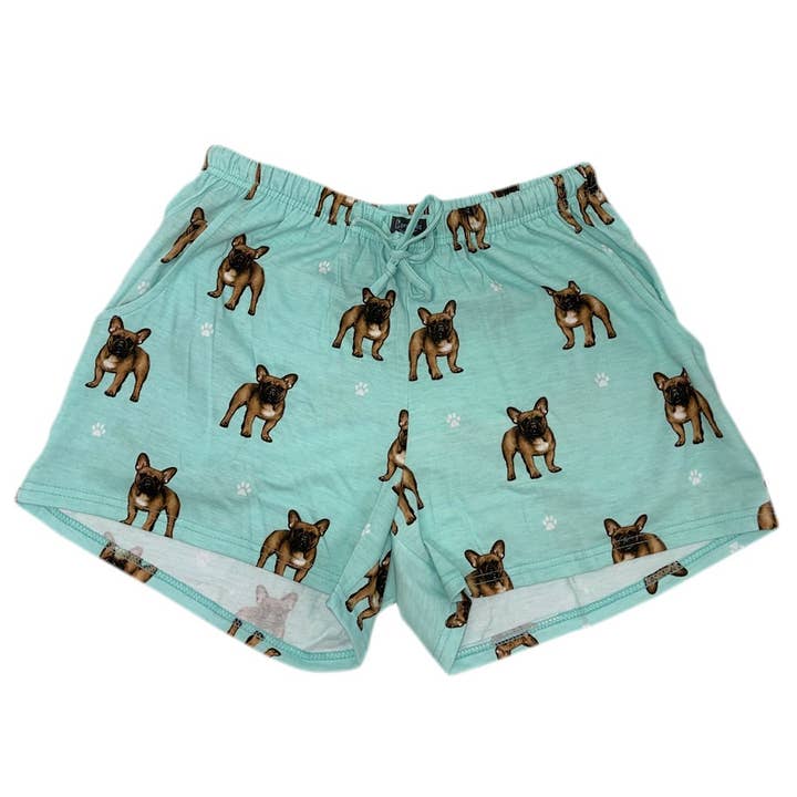 E&S Pets - Wholesale Sleepwear Bottom - Women's - French Bulldog Summer Shorts