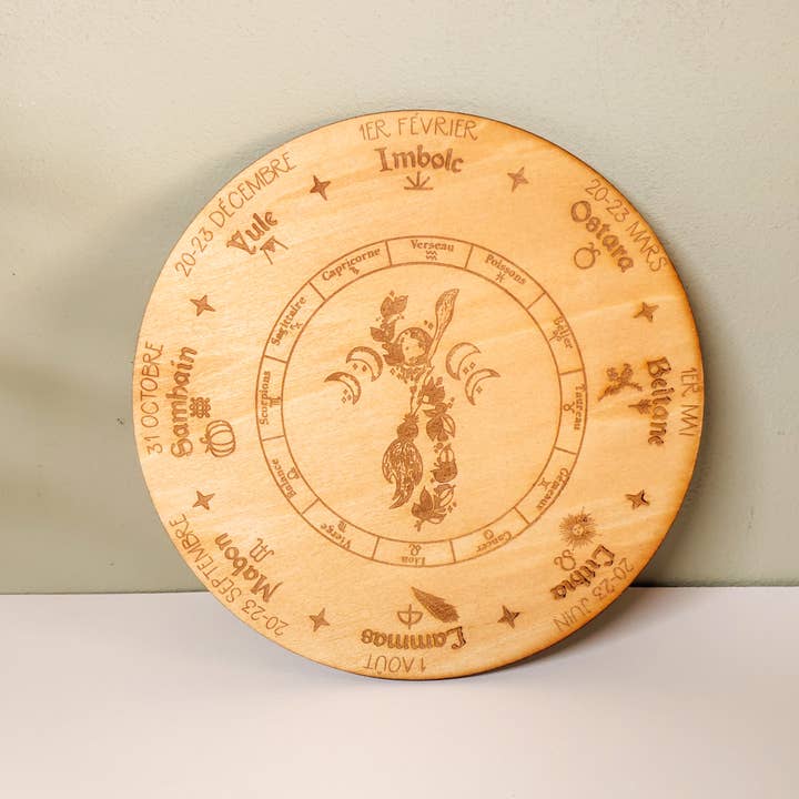 Sabbathjul - Ø17 cm - Exklusiv illustration Arboria för wholesale av Mystic'Arboria