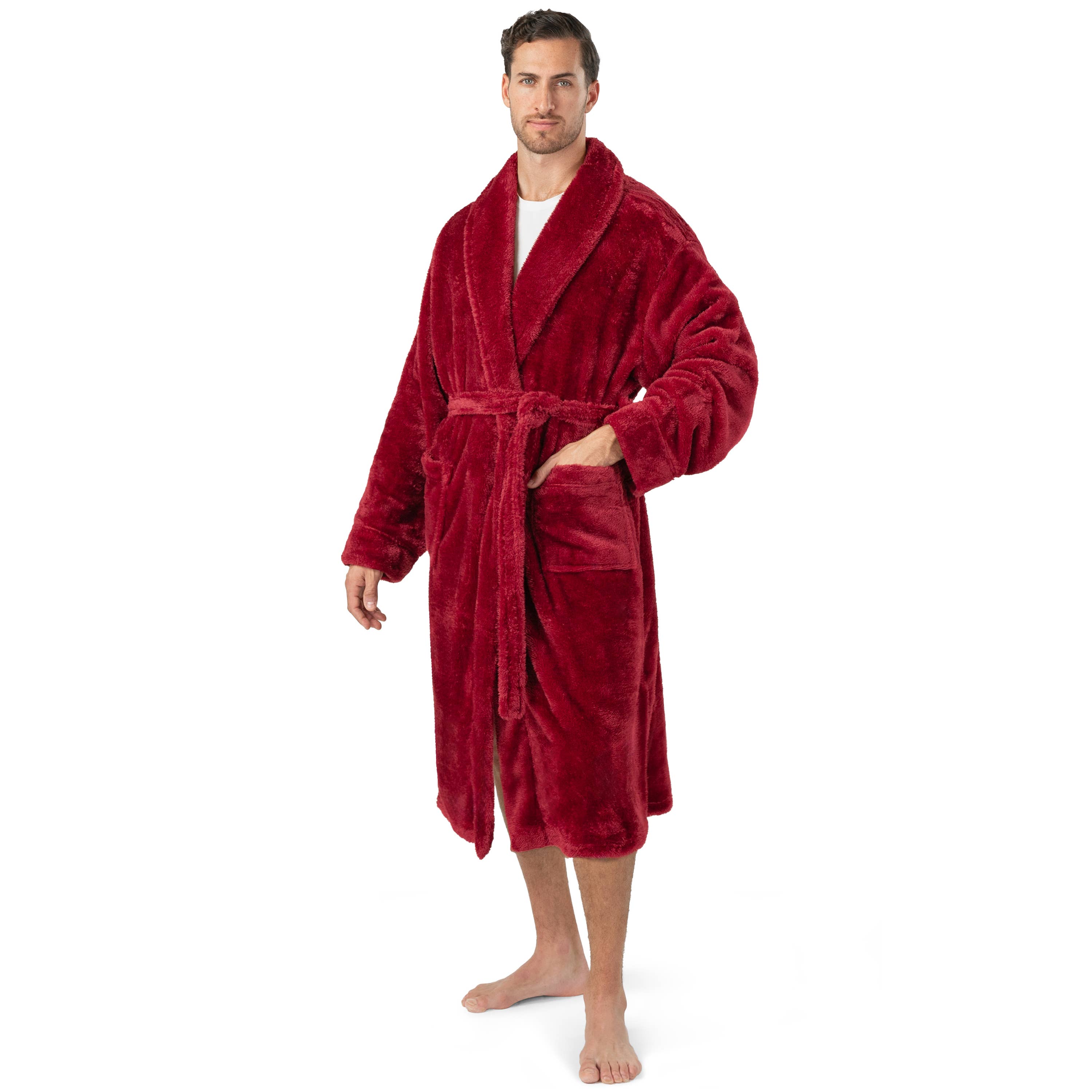 Pavilia - Wholesale Robe - Men's - Men's Sherpa Fluffy Robe69