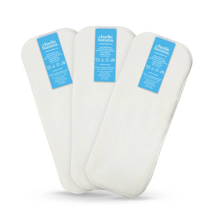 3 Fleece-Einlagen für den Großhandel von Charlie Banana CA