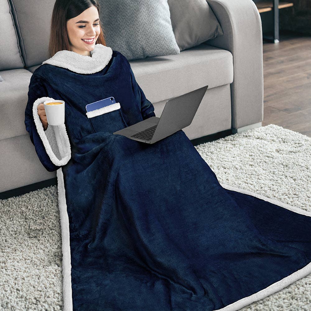 Pavilia - Vendita all'ingrosso Plaid - Coperta con maniche - Tasca applicata154