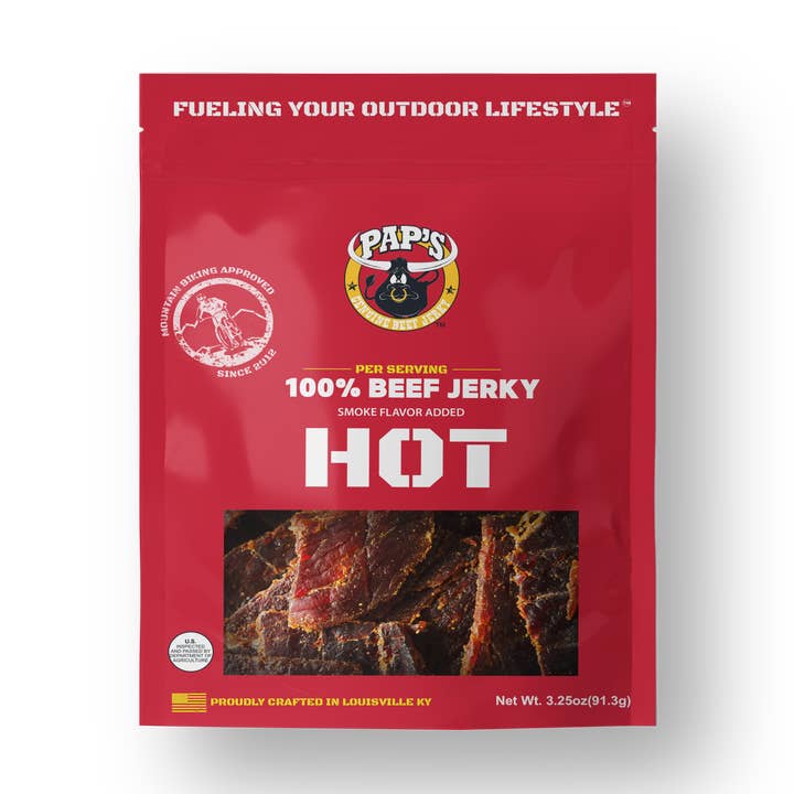 Pap's Jerky – wholesale Torkat kött – Hot Jerky0