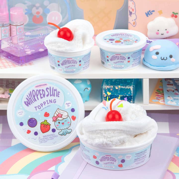 Kawaii Slime Company - Wholesale Putty/Slime - Kids - Cool & Slimey Whipped Topping 8 oz (4pcs/case)