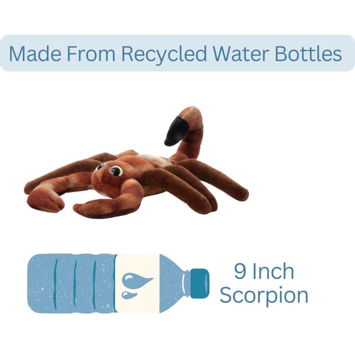 The Petting Zoo - Wholesale Stuffed/Plush Toy - Kids & Baby - 9" (17cm) Wild Onez Scorpion Halloween Plush Toys1