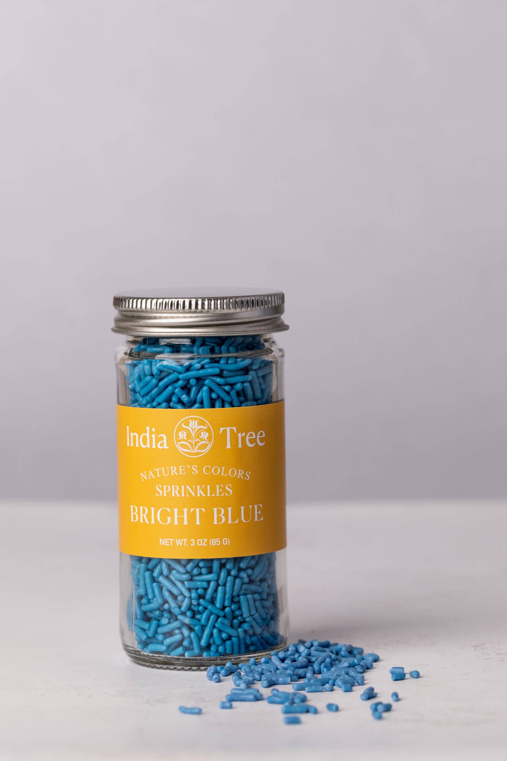 India Tree - Wholesale Sprinkles - Nature’s Colors Bright Blue Sprinkles3