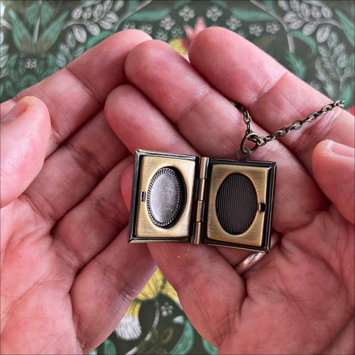 Marshall and Rose - Wholesale Locket Necklace - Book Locket Nancy Drew - Secret of the Old Clock