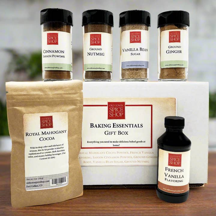 Old Town Spice Shop - Wholesale Dried Spice Mix - Baking Essentials Gift Box Spices & Seasoning Gourmet Gift