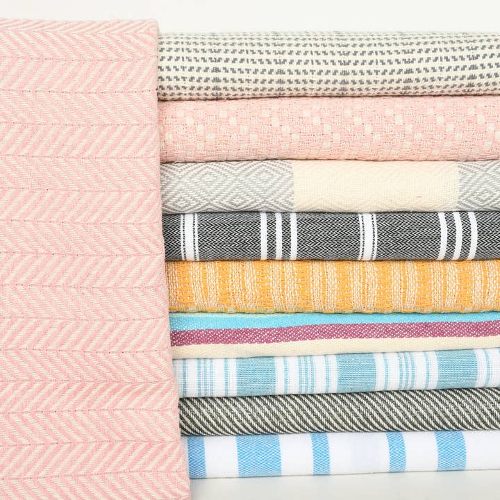 Organic Cotton Towels, Embroidered Gift Set for wholesale by Organic Turkish Towels