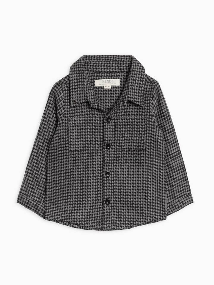 Colored Organics - Wholesale Button Down Shirt - Kids - Lev Flannel Long Sleeve Collared Button Down Shirt3