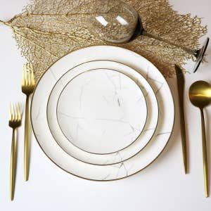 Piatti di carta rotondi, 23 cm, colore bianco, 200 pezzi : : Casa  e cucina