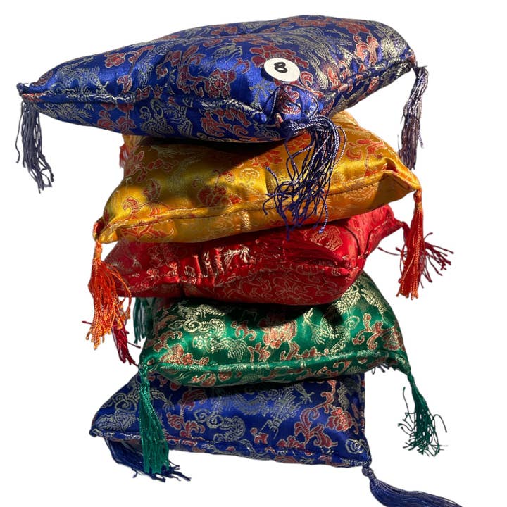 Tenzing Collections - Wholesale Meditation Supplies - Assorted singing bowls Ring Cushion Pillow, Ring Pillow 8