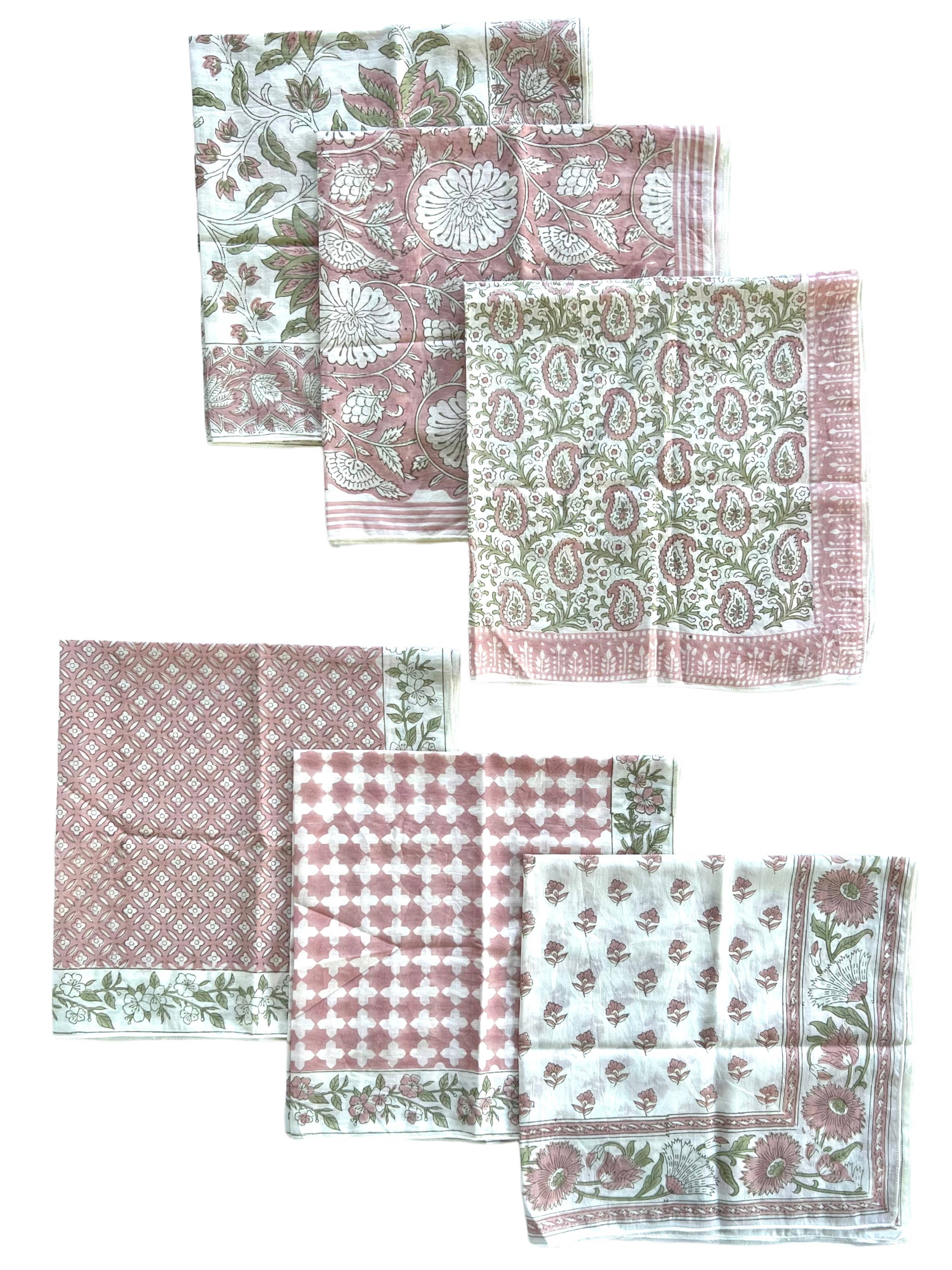 BLOCK PRINT BANDANA - MAUKA PALES COLLECTION for wholesale on Faire18