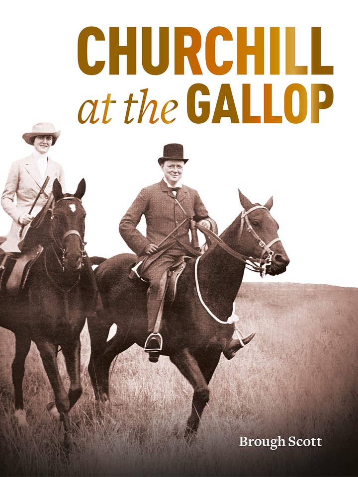 Churchill i full galopp av Brough Scott för wholesale av Boon Books