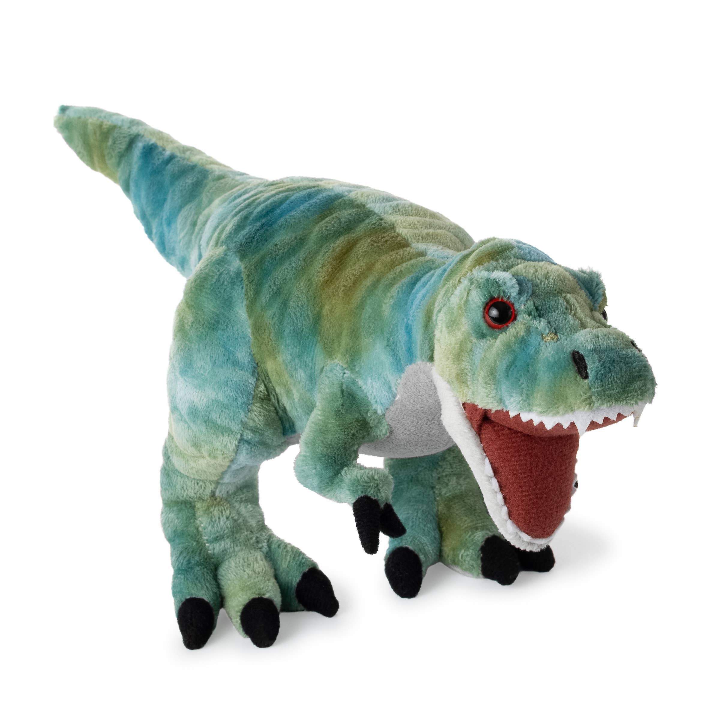 The Petting Zoo - Wholesale Stuffed/Plush Toy - Kids & Baby - Dino T-Rex Green Small 15" (37cm)5