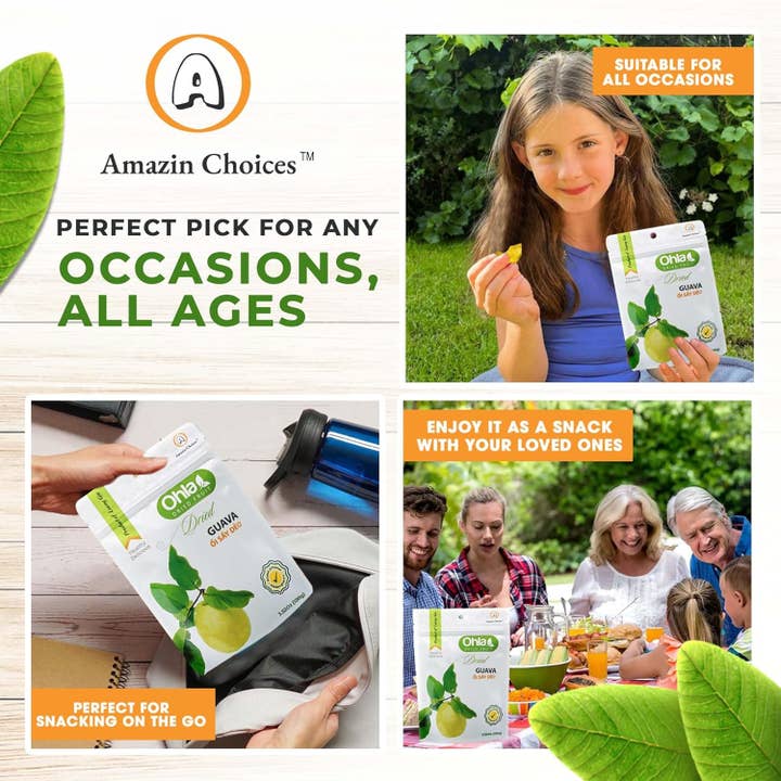 Amazin Choices – wholesale Dried/dehydrated fruit – Dried guava 100g