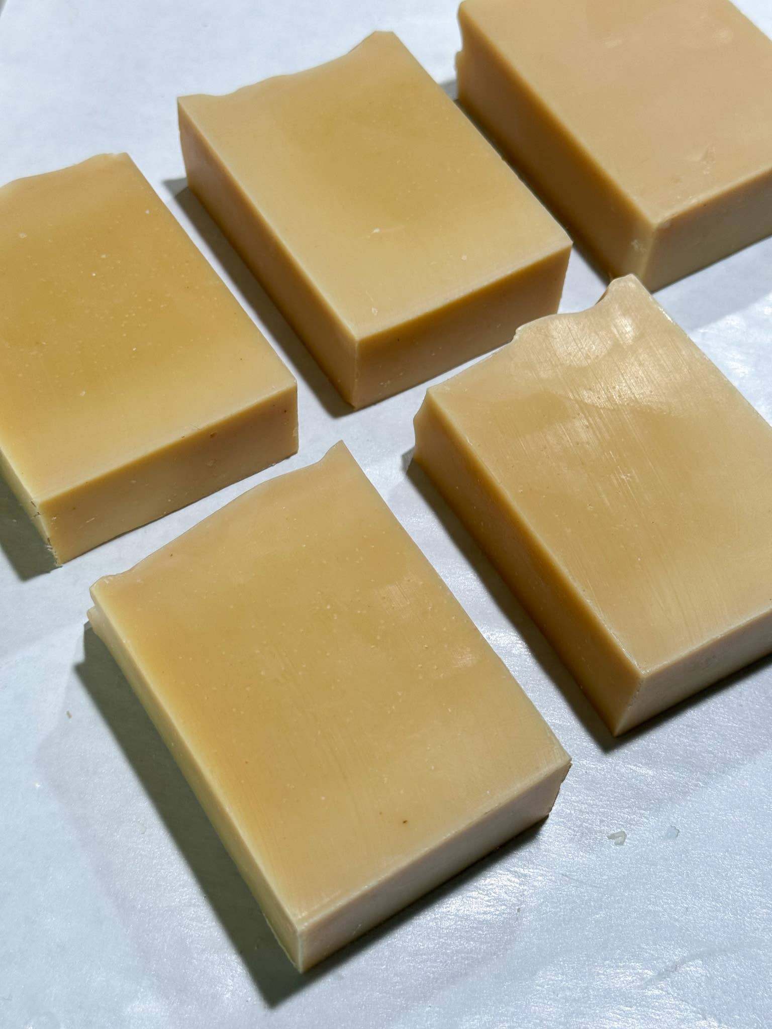 AM & Co. - Wholesale Bar Soap - Turmeric and Moroccan Red Clay Tallow Soap Bar White Label 0