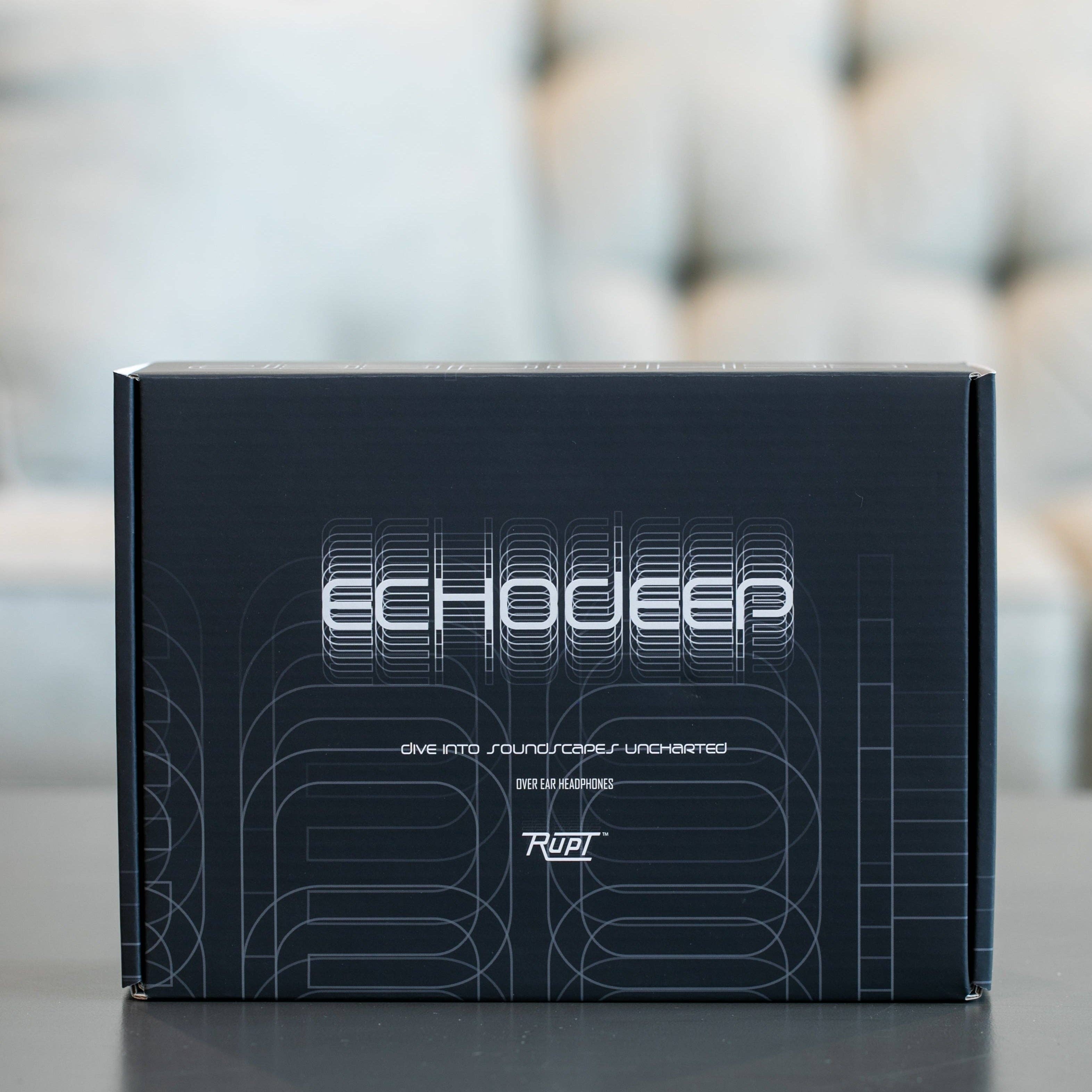Black ECHODEEP NOISE REDUCTION HEADPHONES -  RUPT LIMITED EDITION for wholesale on Faire2