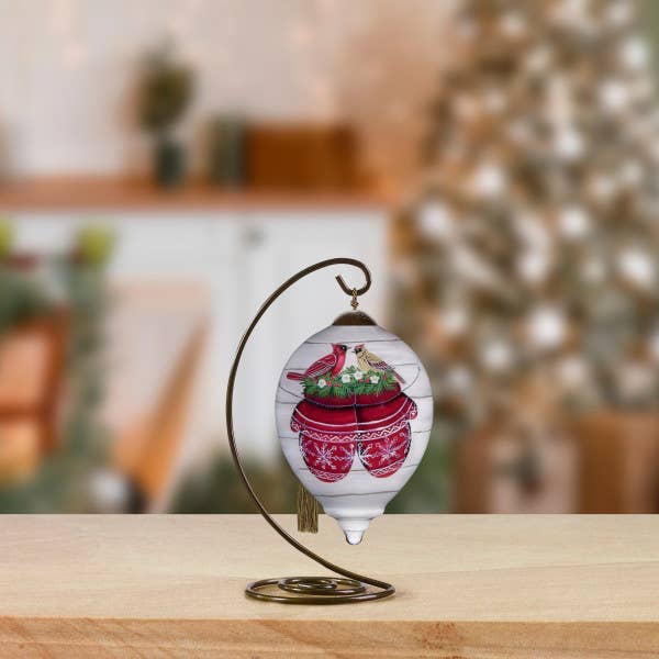 Precious Moments - Wholesale Ornament - Ne'Qwa Art Warm Winter Wishes Ornament