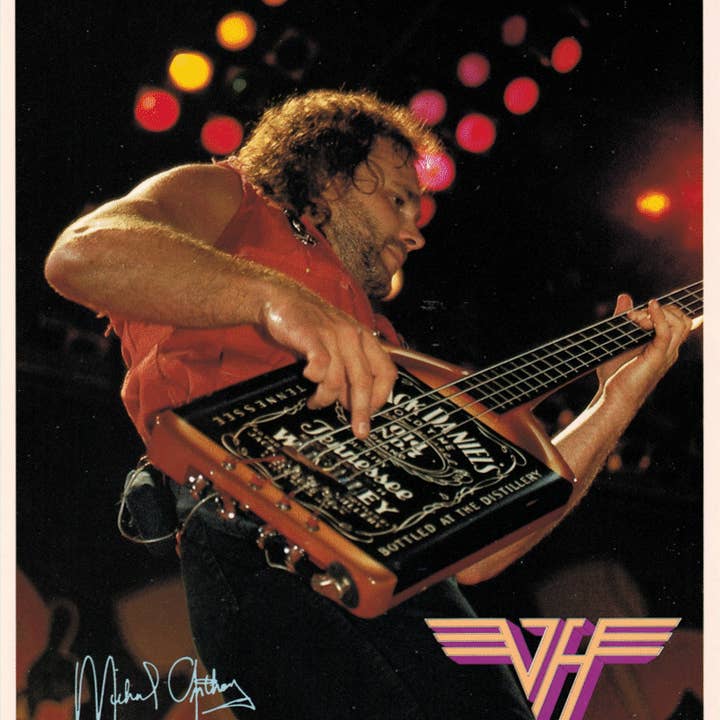 Square Deal Recordings & Supplies - Wholesale Photograph - Vintage 8x10 Photo - Van Halen - Michael Anthony0