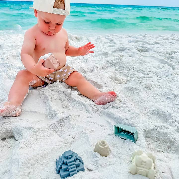 Calla & Friends - Wholesale Beach/Pool Toy - Kids & Baby - Ellie Silicone Beach Toy Set12