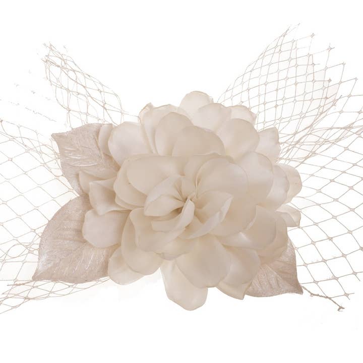 Amaia Ivory Wedding Headpiece for wholesale by Flormoda