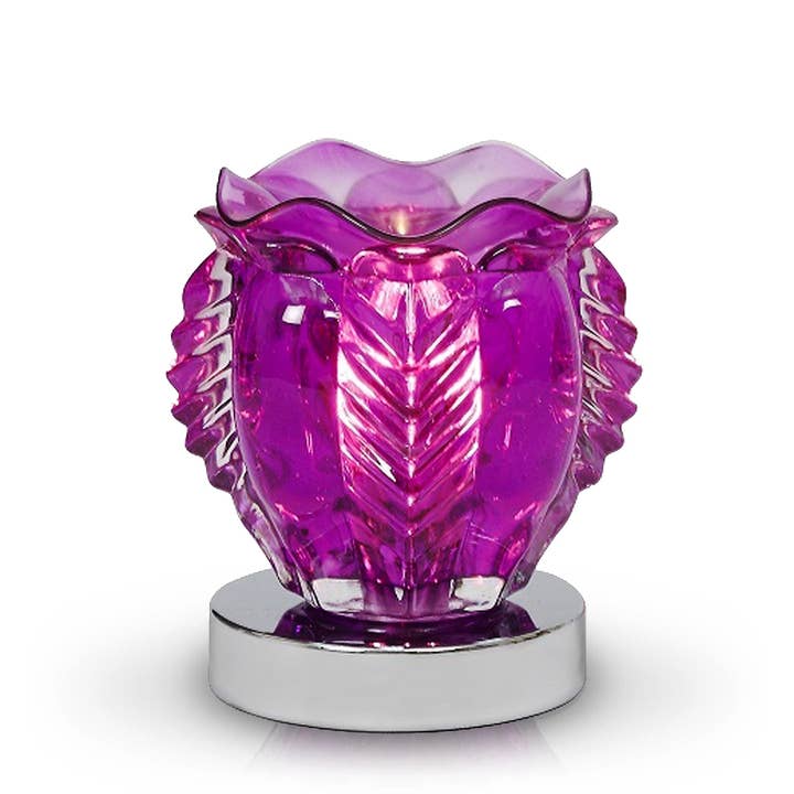 Mar Company Group - Wholesale Oil Warmer - OIL BURNER TOUCH GLASS ROYAL
